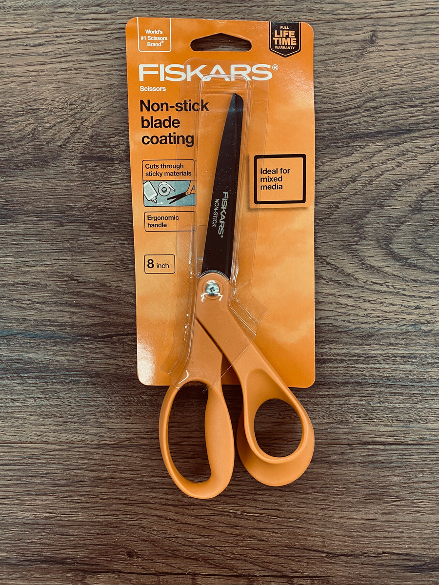 Fiskars 8 inch Non-stick Blade Scissors