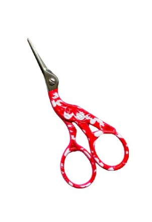 Gingher Stork Embroidery Scissors - 3 1/2
