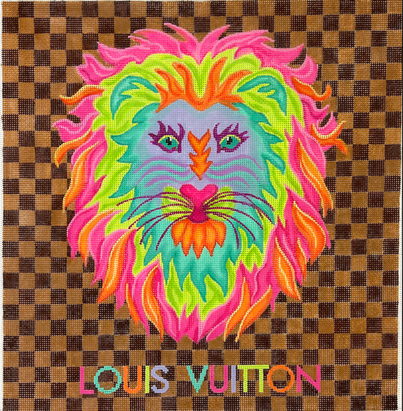 Kate Dickerson LV Colorful Lion