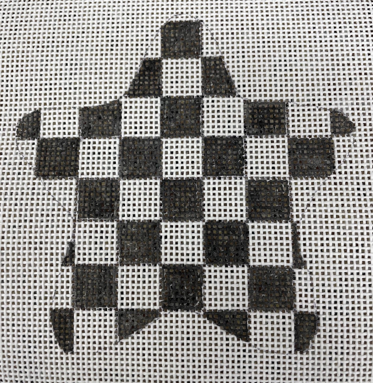 David Schaff Star Checkered - White Black