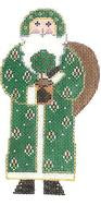 Cooper Oaks Green Santa w/Topiary*