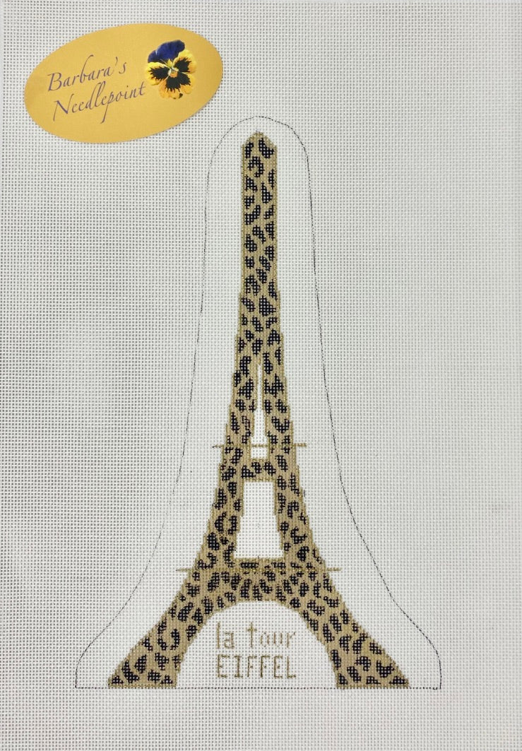 Ann Hanson Leopard Eiffel Tower