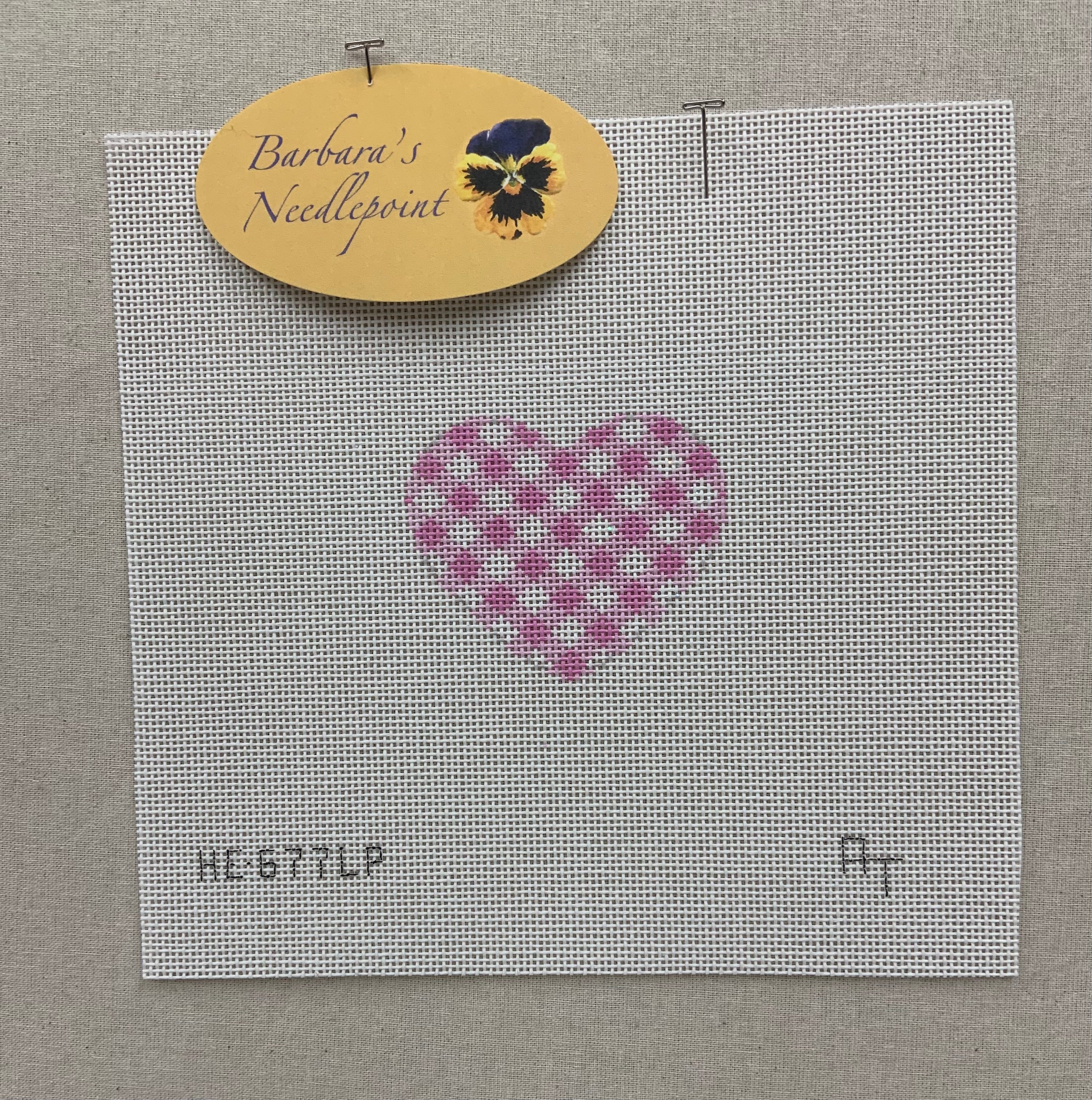 Associated Talents Gingham Mini Heart*