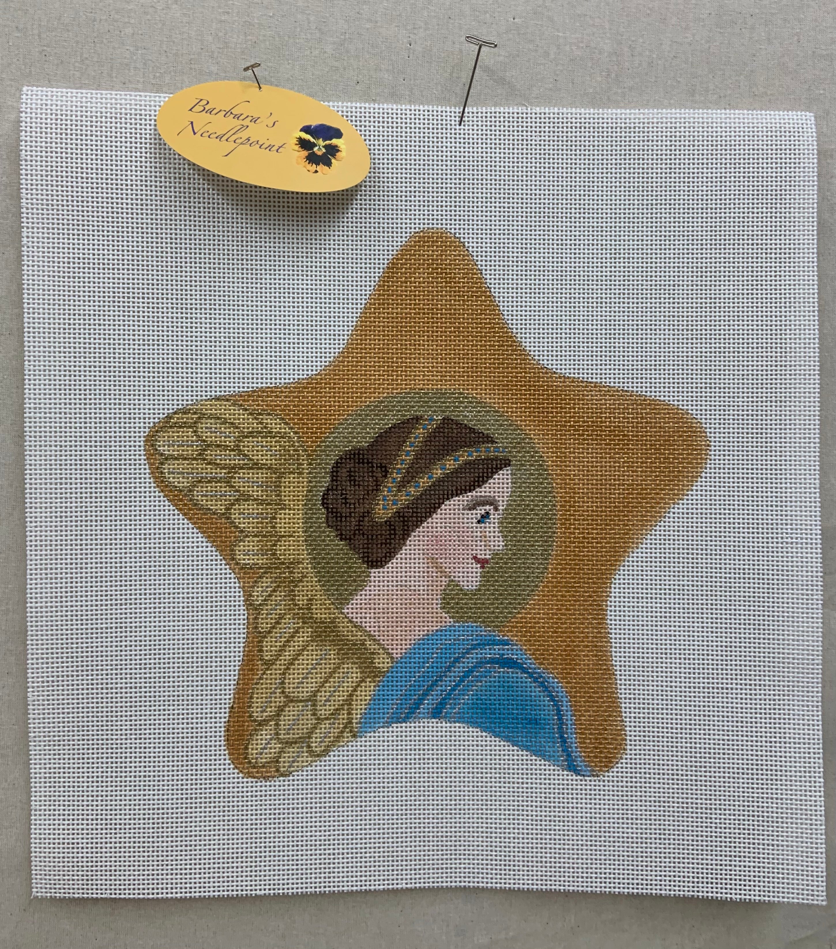 Ann's Big Star - multiple canvas designs