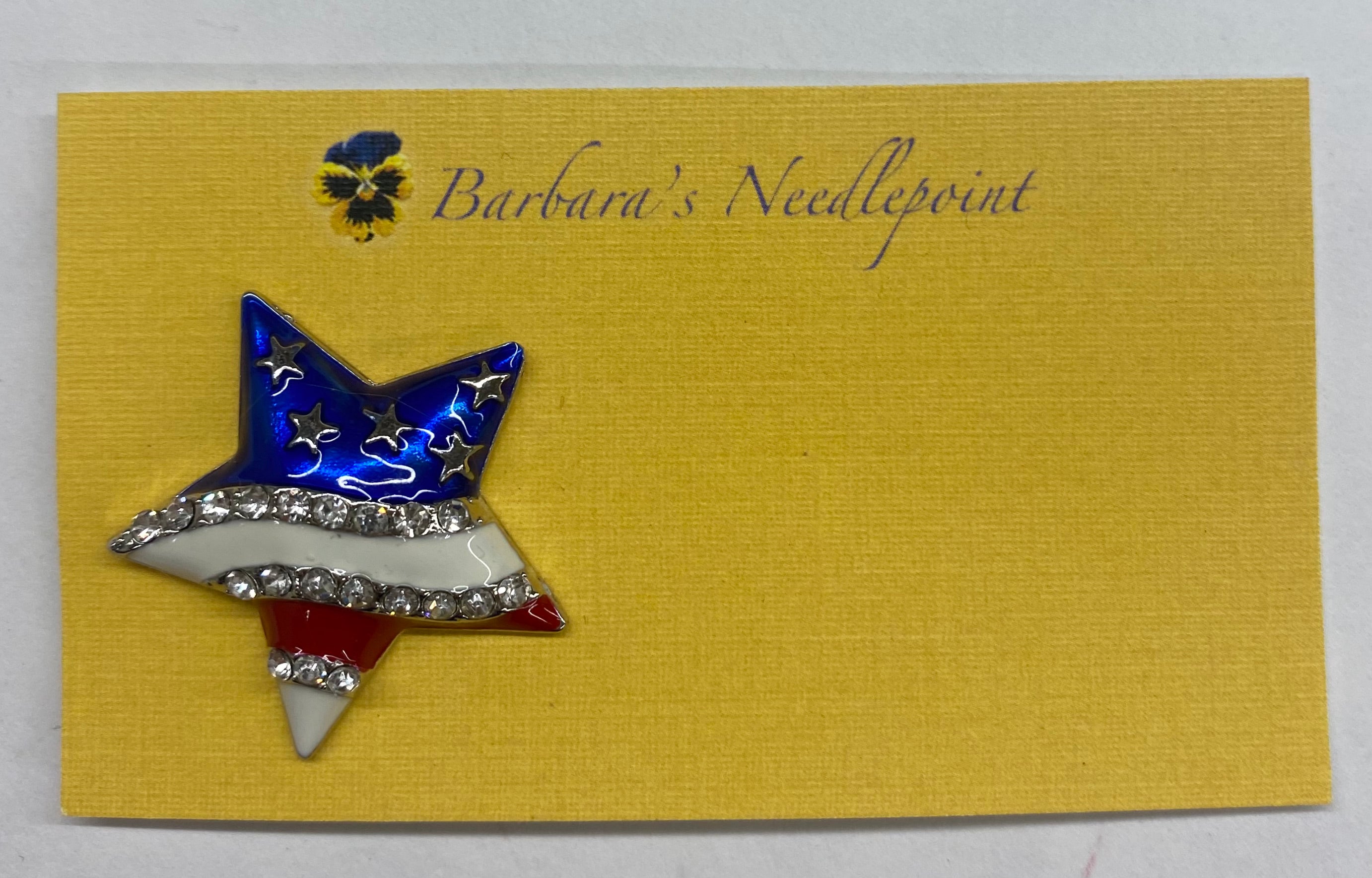 Patriotic Star Needleminder