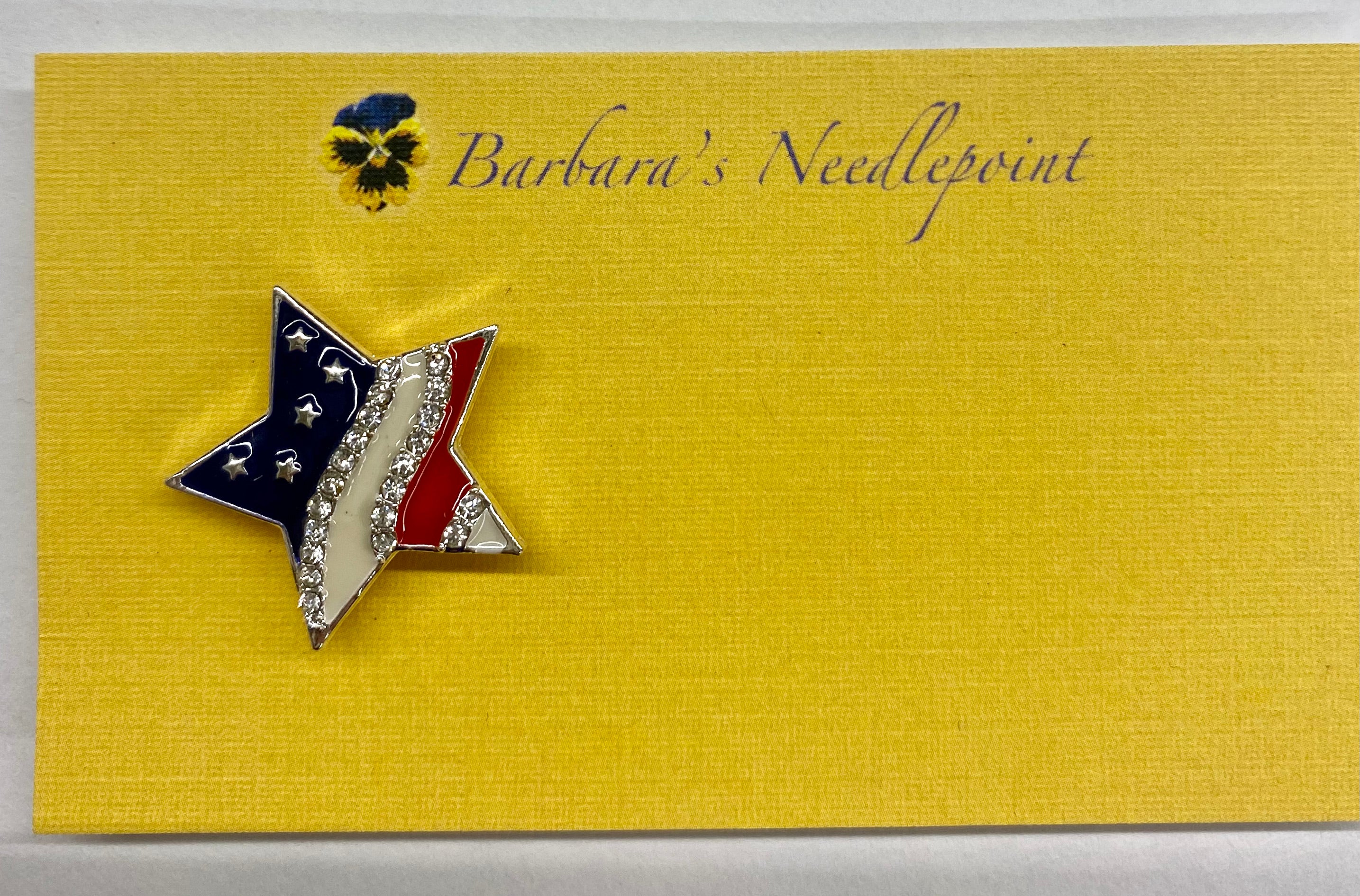 Patriotic Star Needleminder