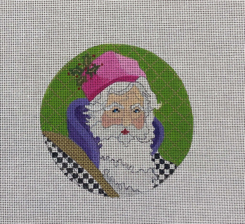 Ann Hanson Checkered Santa Series*