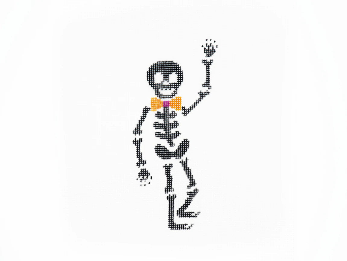 Audrey Wu Spooky Skeleton