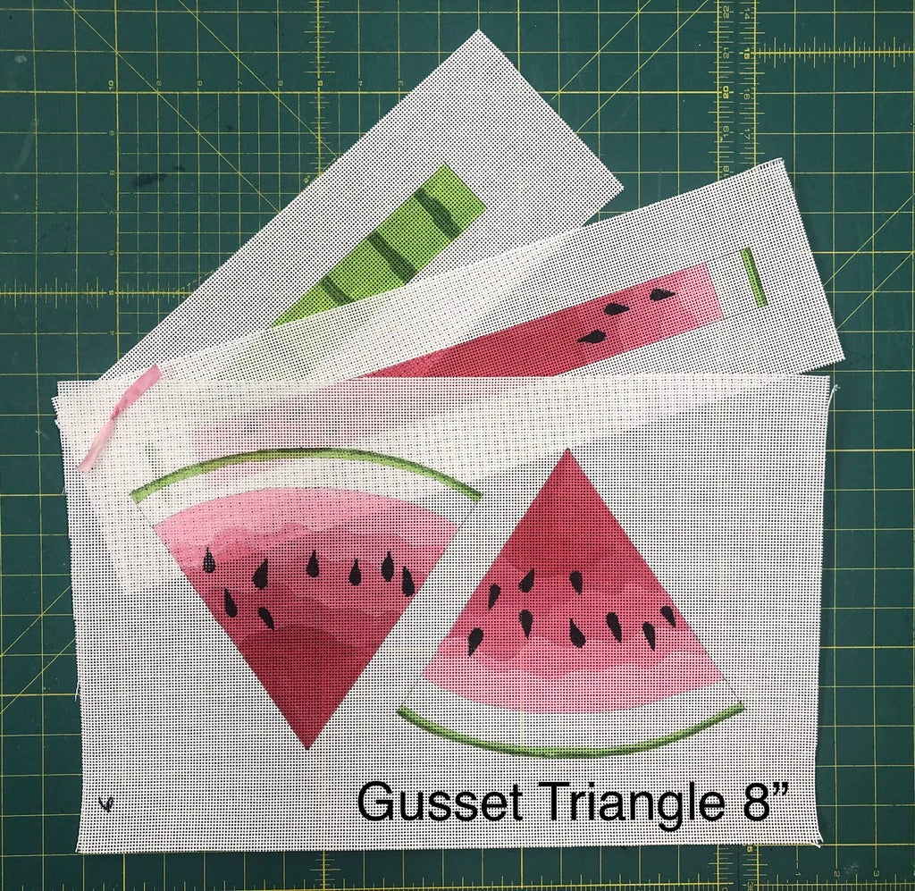 Ann Hanson Watermelon Gusseted Triangle #6