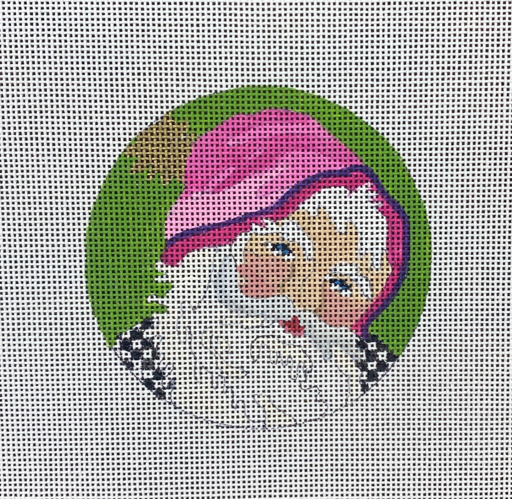 Ann Hanson Checkered Santa Series*