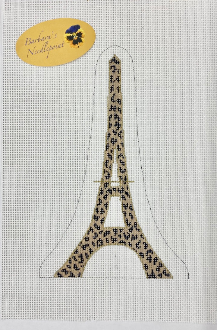 Ann Hanson Leopard Eiffel Tower